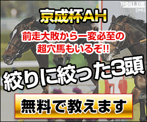 ワールド:京成杯AH300-250