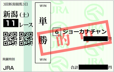 2018年10月20日新潟11R