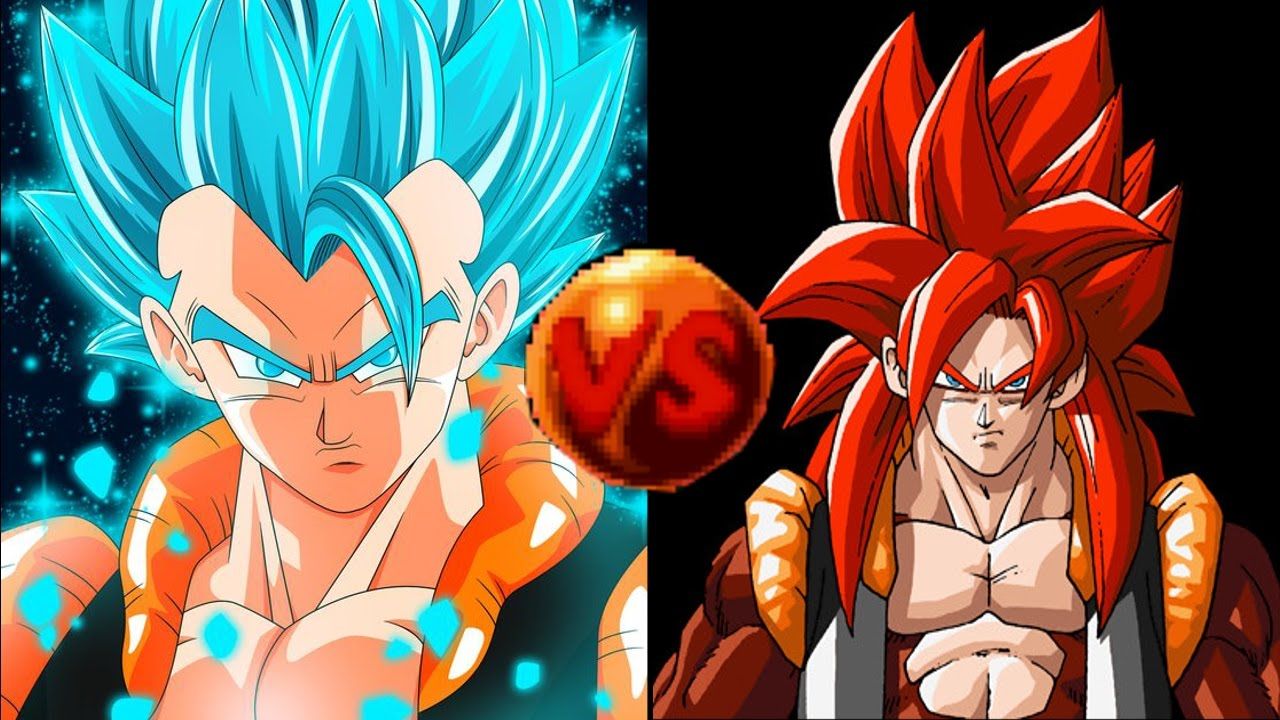 ドラゴンボール スーパーサイヤ人4とスーパーサイヤ人ゴッド ブルー