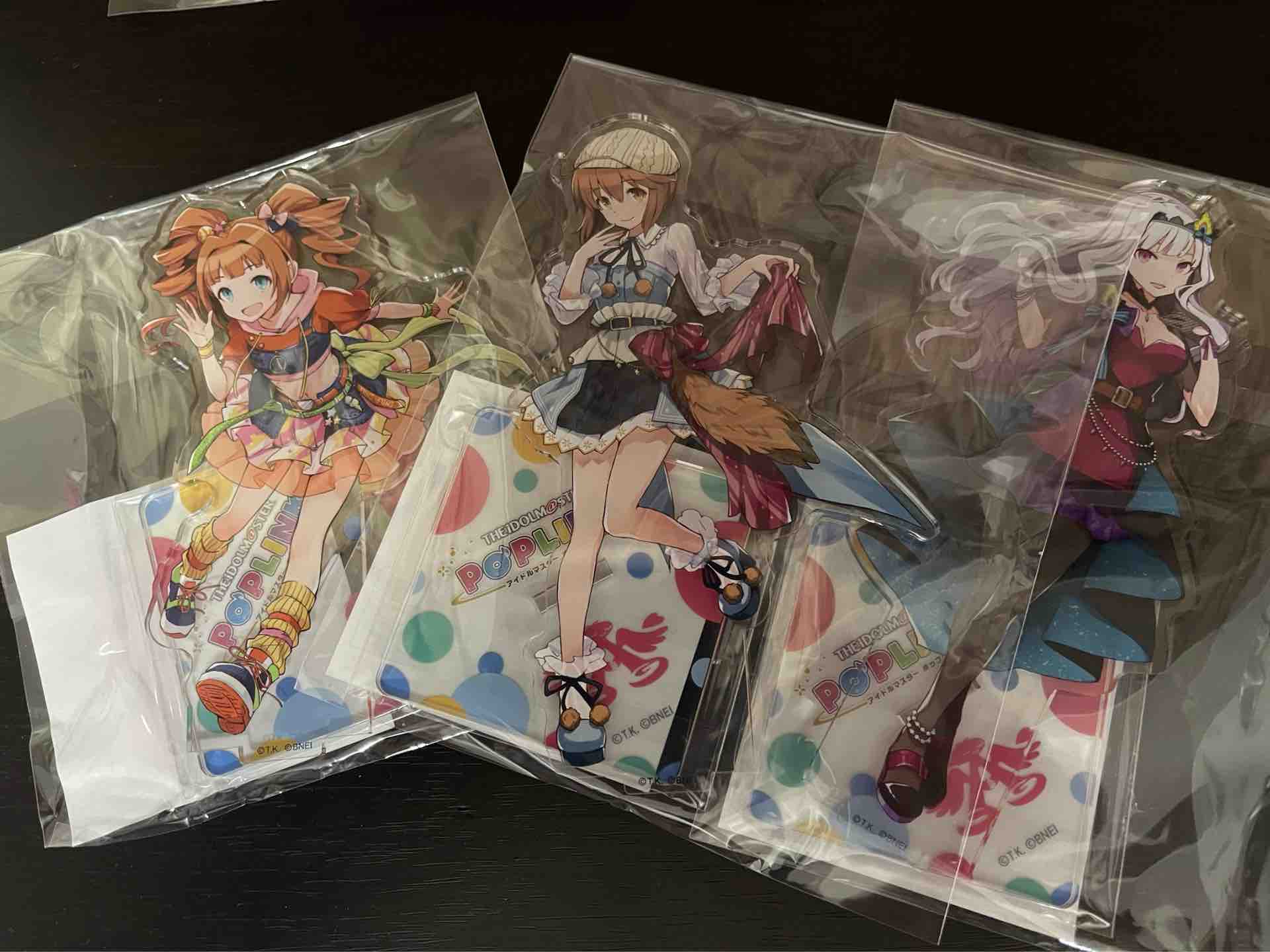 ポプマスのアクリルスタンドが届いた アイマスきまぐれ日記 ポプマスのアクリルスタンドが届いた アイマスきまぐれ日記