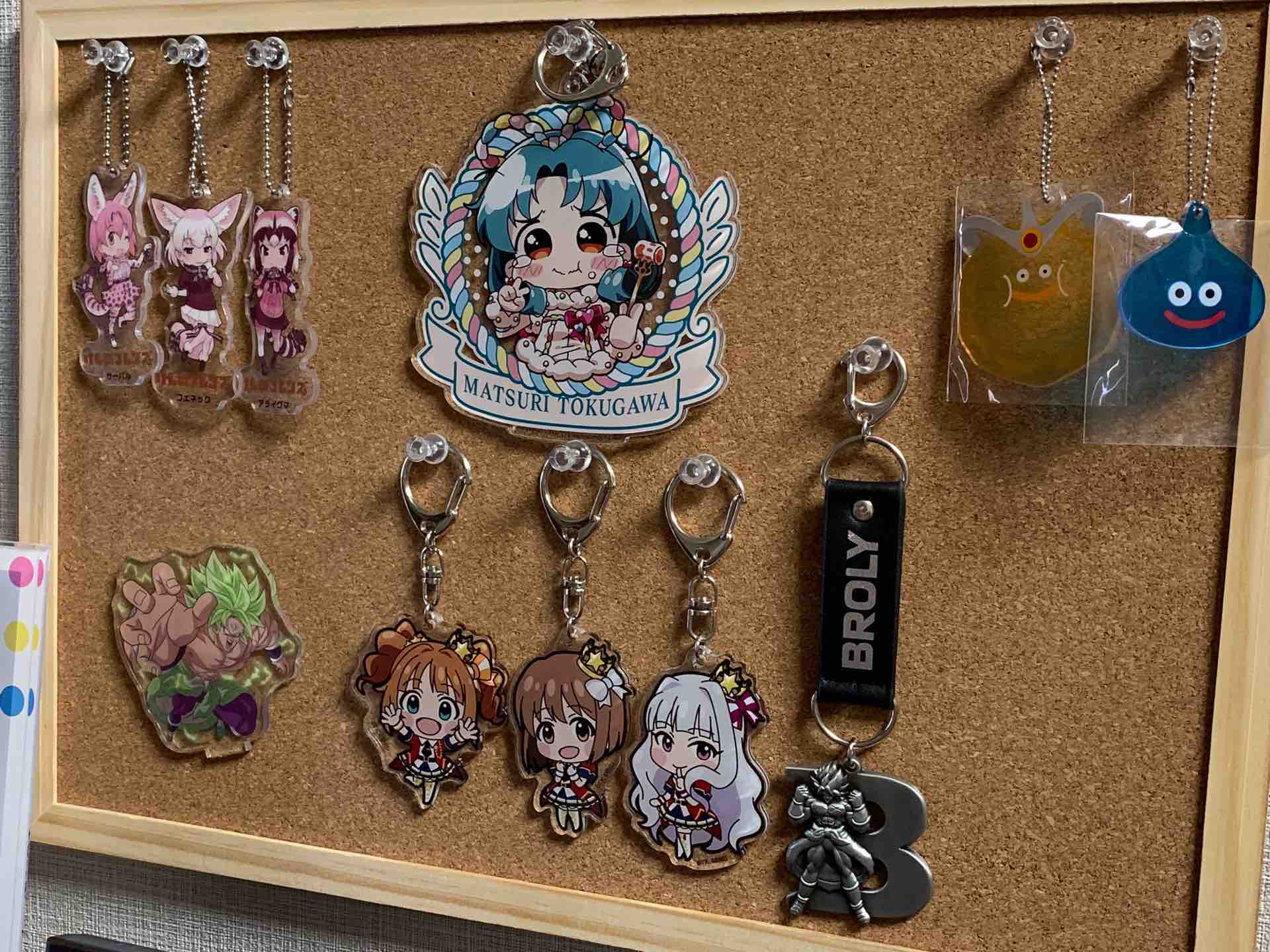ミリシタ まつりのアクリルキーホルダーが届いた アイマスきまぐれ日記