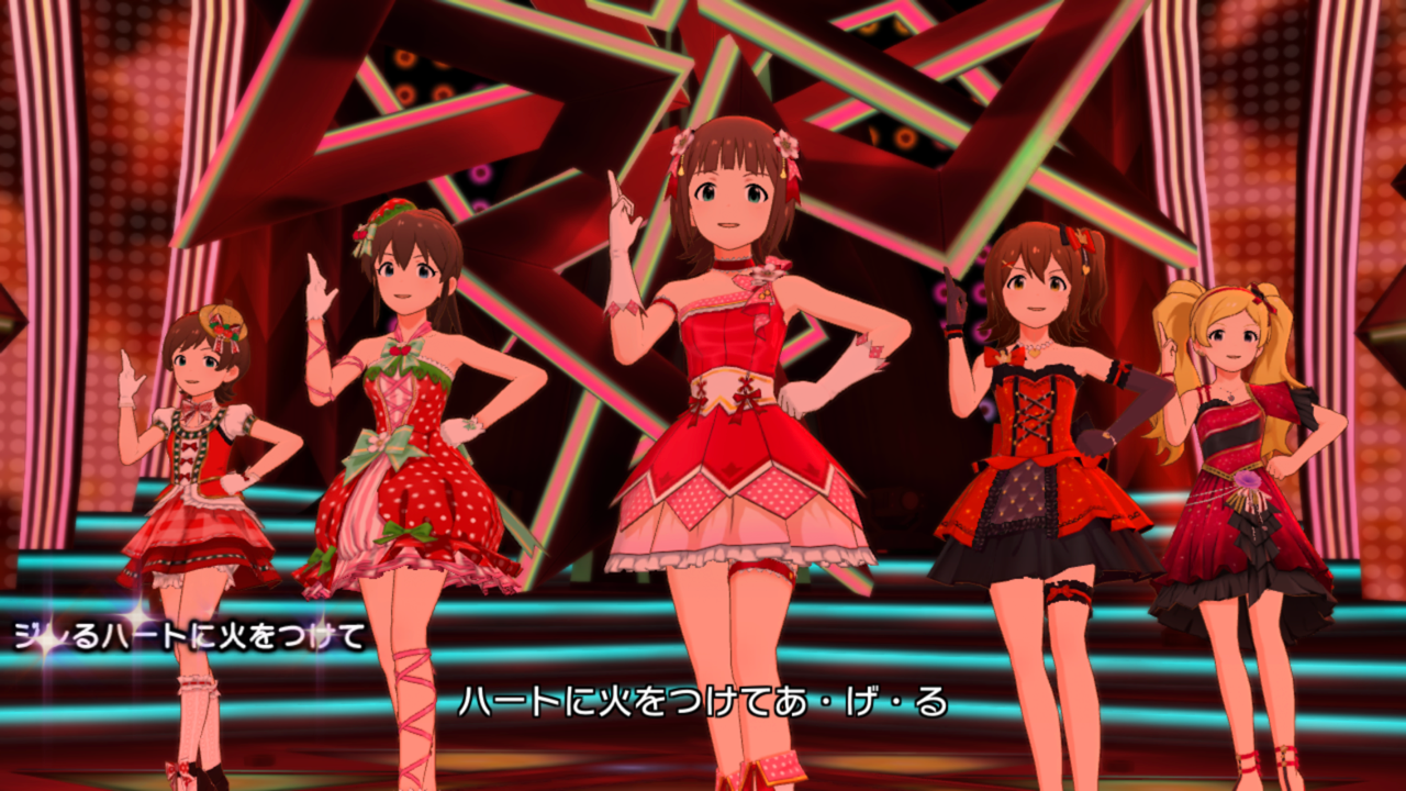 ミリシタ 一つの色で統一した色々なユニット アイマスきまぐれ日記