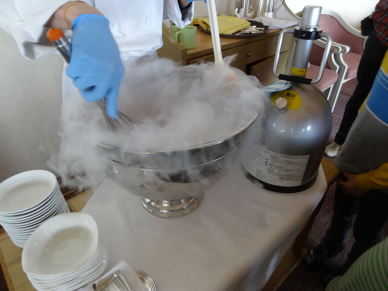 リチャード・ブレイスの液体窒素シャーベットのレシピ