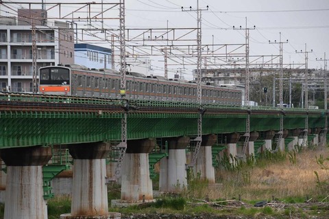 DSC_7852多摩川205系170㎜s-