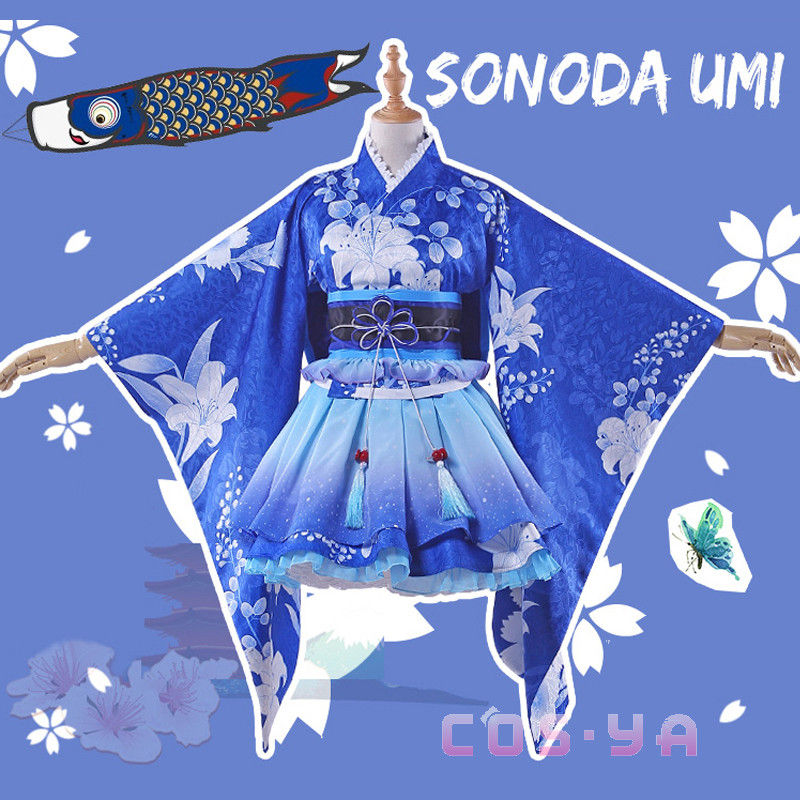 和服 夏祭り SR 浴衣編 覺醒 園田海未 そのだうみ イベント 花火大会