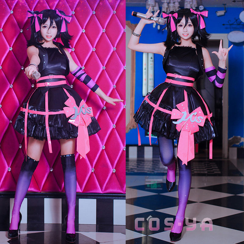 高品質！矢澤にこ パンキッシュ ロック ガール コスプレ衣装