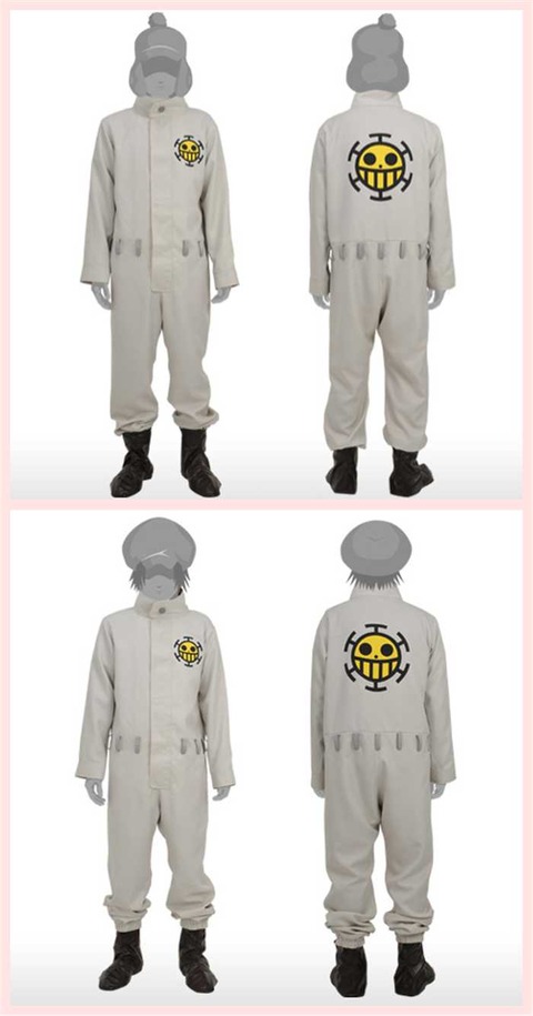 One Piece ワンピース ハートの海賊団 ベポ ペンギン シャチ コスプレ衣装 コスチューム コスプレ服通販 激安コスプレ衣装のオンラインショップ