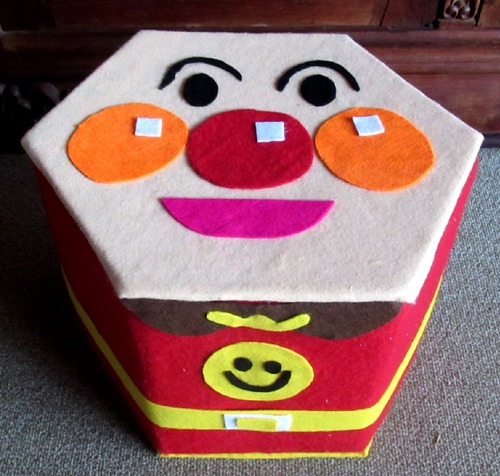 牛乳パックでアンパンマン椅子 クリーン グリーン 牛乳パックでアンパンマン椅子 クリーン グリーン