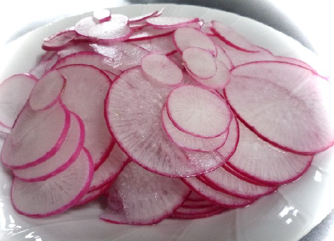 赤大根の漬物 クリーン グリーン