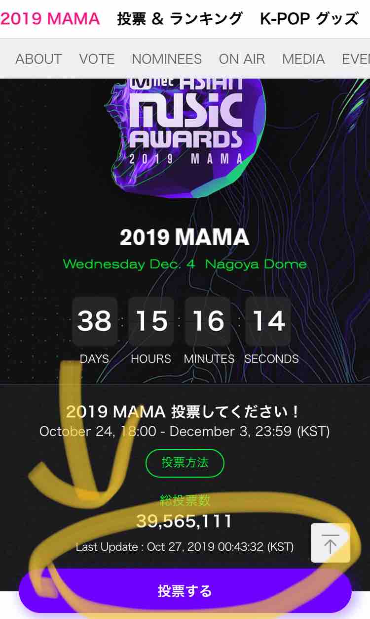 X1 Mamaの投票方法 みんなで投票しましょう さにー Is 30years Old W