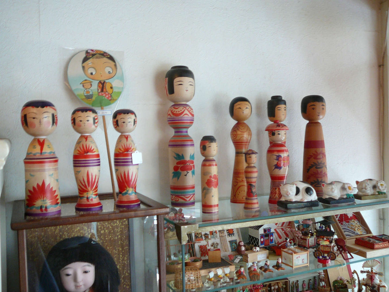 日本の郷土玩具 | 日本玩具博物館 骨董品会津 のよ こけし 姫達磨