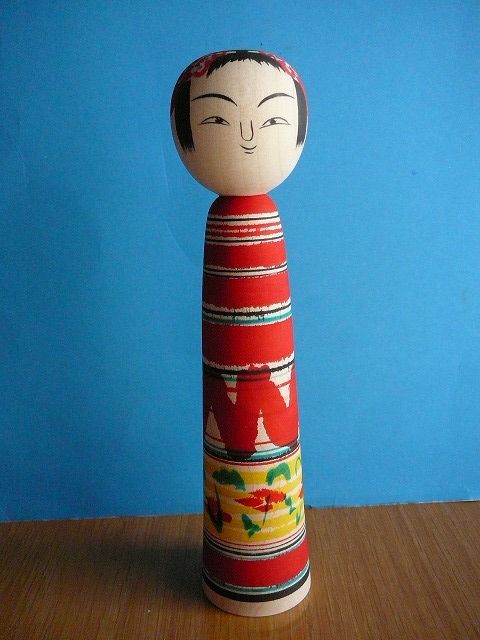 仙台こけし 仙台しまぬきで買ったこけしたち : こけしのなかのわたし