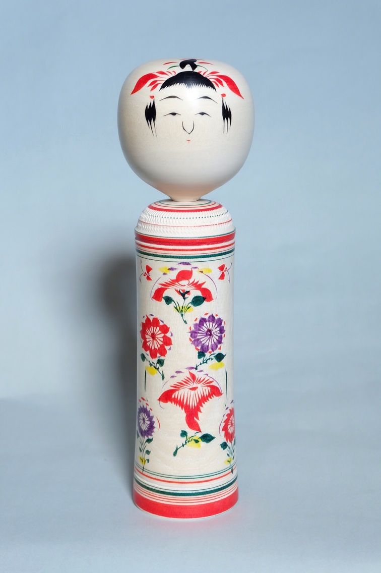 桜井昭寛さんのこけし（大沼岩蔵型） : こけしのなかのわたし