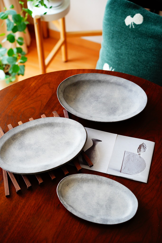 あ*い様 吉田次朗 8寸25cmリムプレート2枚セット 吉田次朗