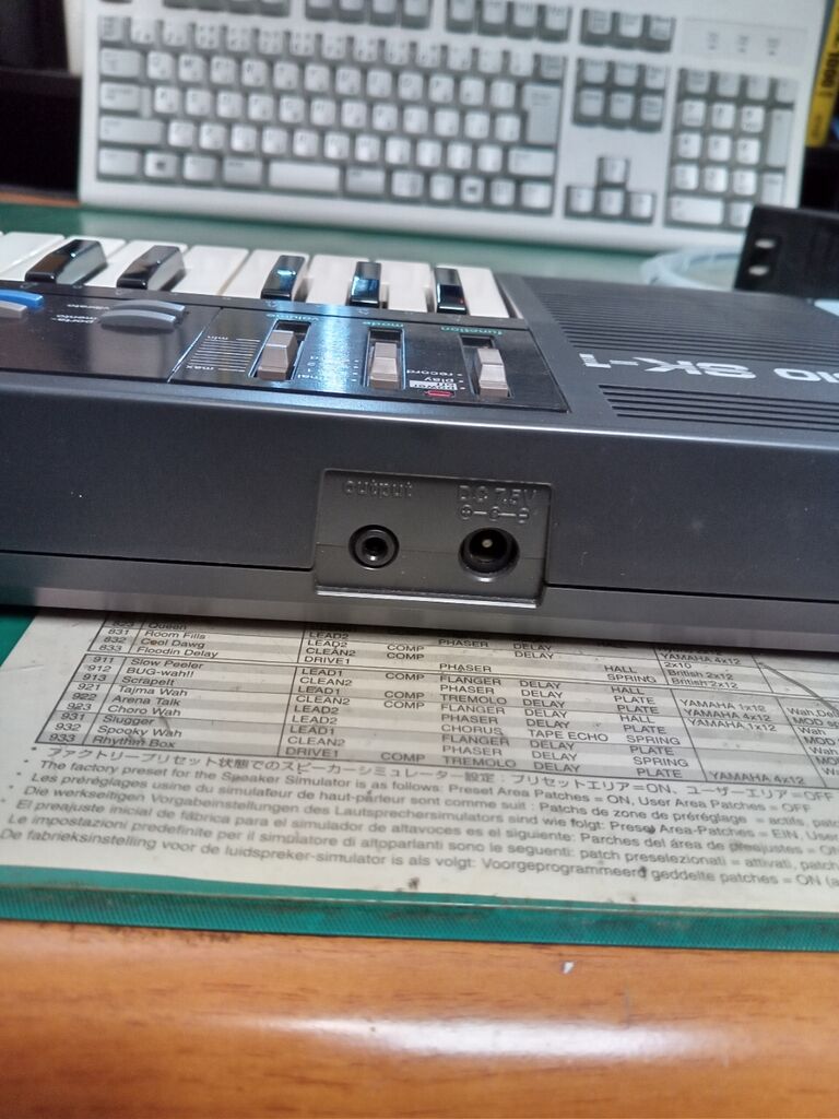 CASIO サンプルトーン SK-1 : HOTELAdriano