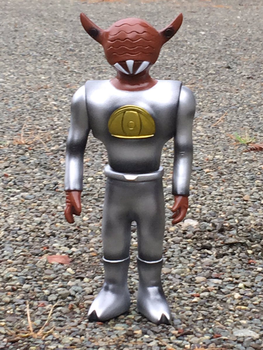 甲府星人 ソフビ ザクレスホビーより発売情報到着！ 品切中だった「甲府星人（UFO