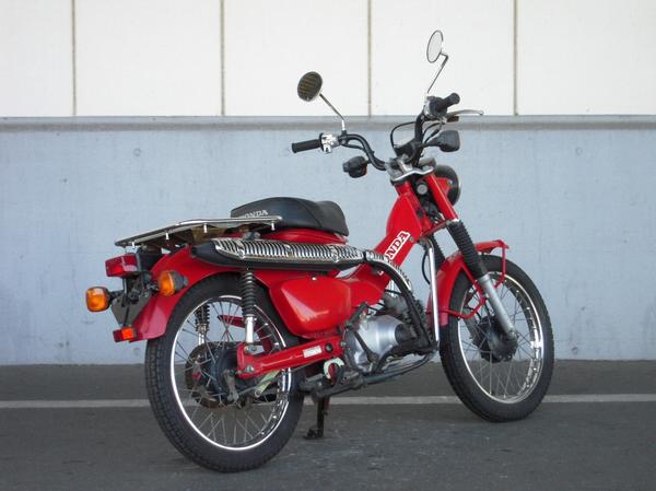 最後のハンターカブ・CT110 : スーパーカブ中心生活？ TONY