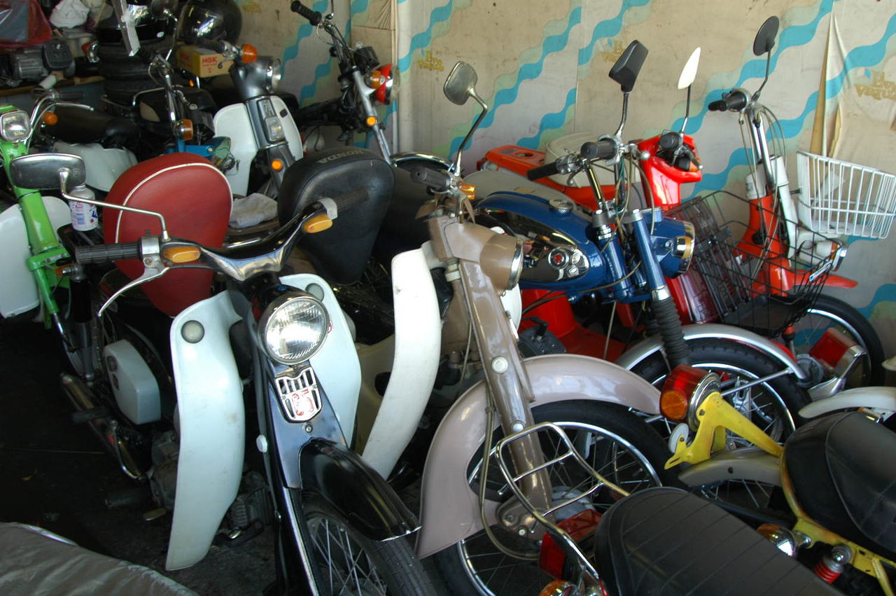 古いバイク屋 スーパーカブ中心生活 ｔｏｎｙ ｓ甲信生活