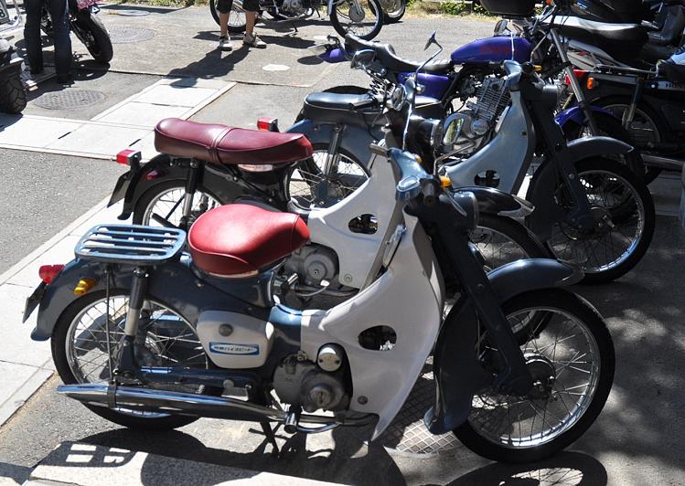 浜松で見かけたｏｈｖの古いスーパーカブ スーパーカブ中心生活 ｔｏｎｙ ｓ甲信生活