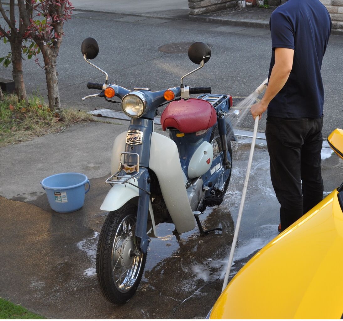 abs溶接機 でリトルカブのレッグシールドを補修 スーパーカブ中心生活 tony s甲信生活 abs溶接機 でリトルカブのレッグシールドを補修 スーパーカブ中心生活 tony s甲信生活