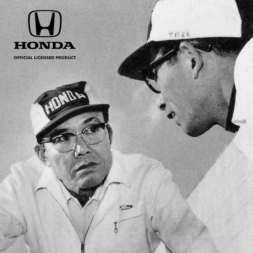HONDA　本田技研工業　当時もの帽子　本田宗一郎 HONDAの安全帽子風のも販売中らしい・・・ : スーパーカブ中心