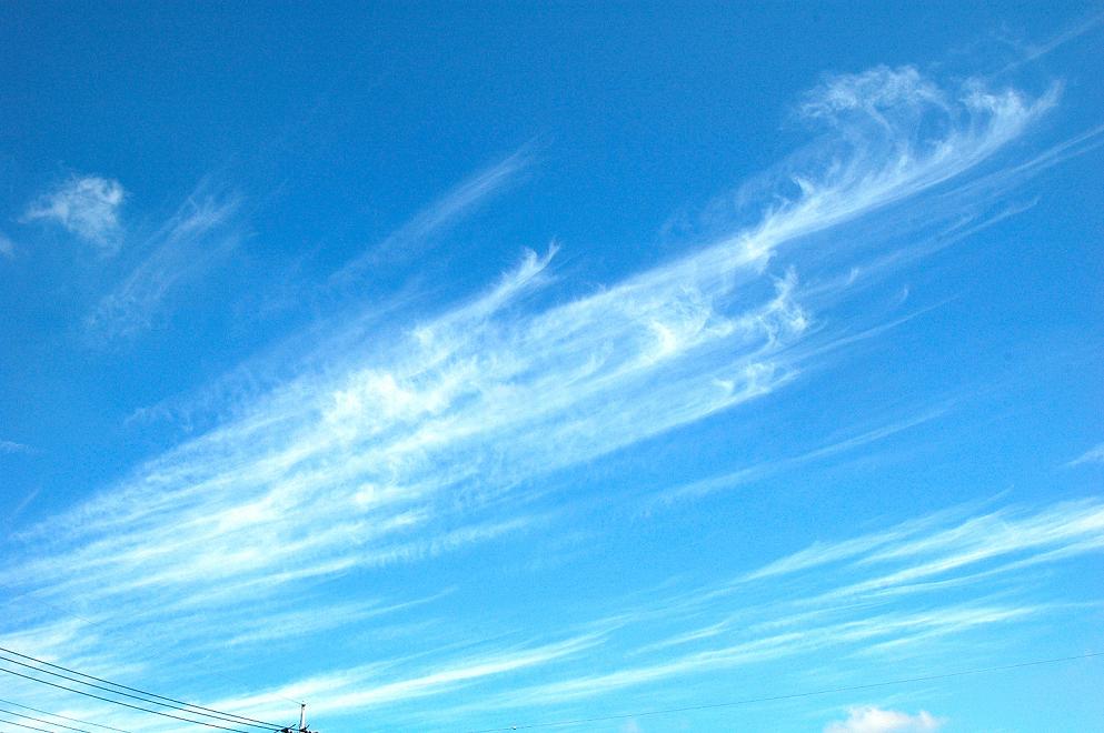 9月・秋らしい雲が・・・ : スーパーカブ中心生活？ TONY'S甲信