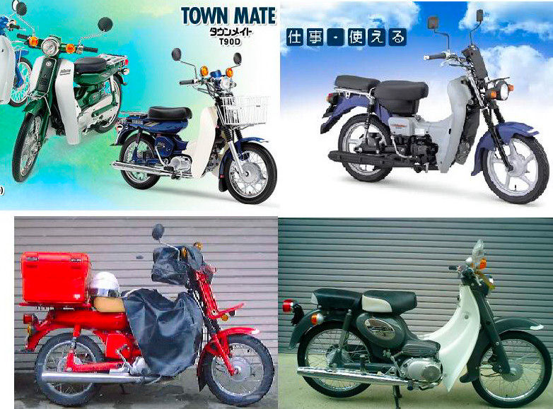 スーパーカブの競合と進化 : スーパーカブ中心生活？ TONY'S甲信