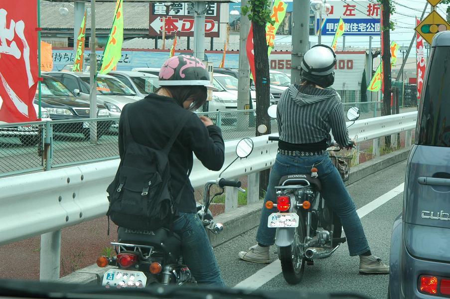 原付の女性たち スーパーカブ中心生活 ｔｏｎｙ ｓ甲信生活