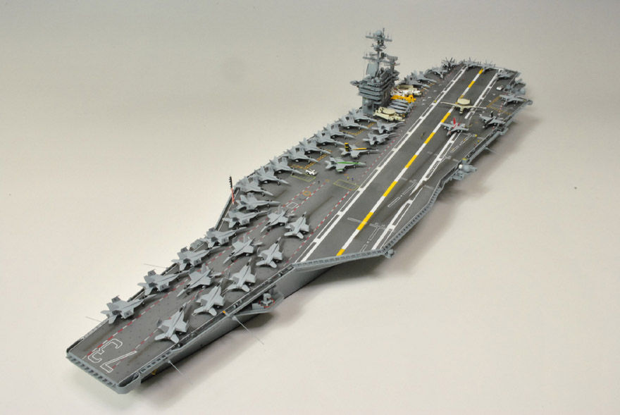 1/700 米海軍 空母 CVN-73ジョージワシントン 2013 : 多摩工房