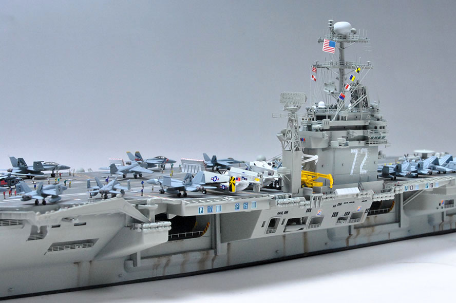 1/700 米海軍空母 CVN-72 エイブラハム・リンカーン 2006年 : 多摩工房