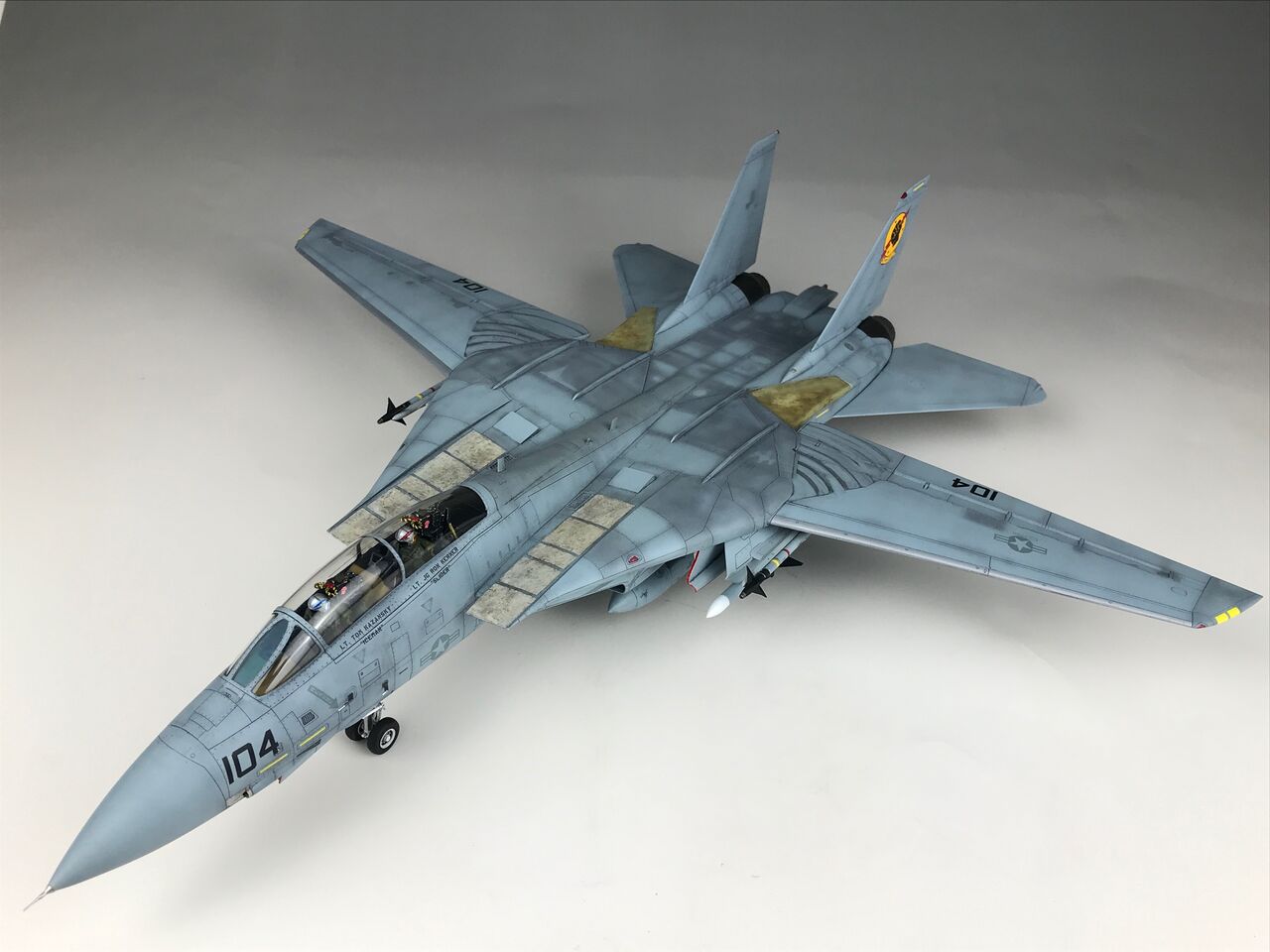 1/48 F-14A TOP GUN Iceman トップガン アイスマン : 多摩工房 1/48 F-14A TOP GUN Iceman トップガン アイスマン : 多摩工房