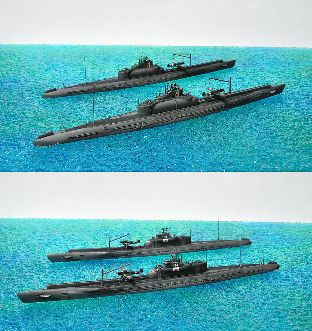 1/700 日本海軍 潜水艦 伊-13 伊-14 1945 : 多摩工房