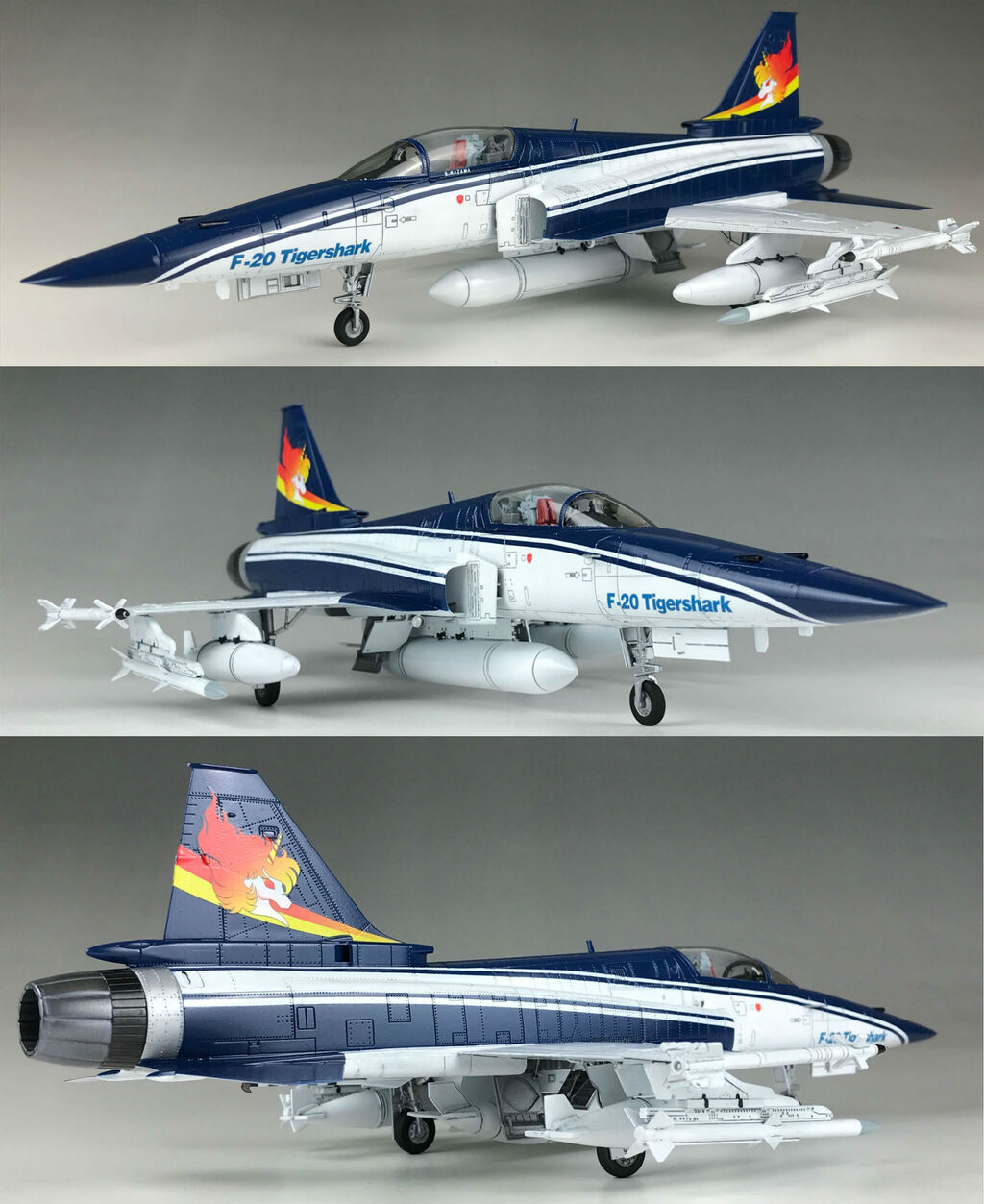 1/48 AREA-88 エリア88 F-20 タイガーシャーク 風間真 : 多摩工房 1/48 AREA-88 エリア88 F-20 タイガーシャーク 風間真 : 多摩工房
