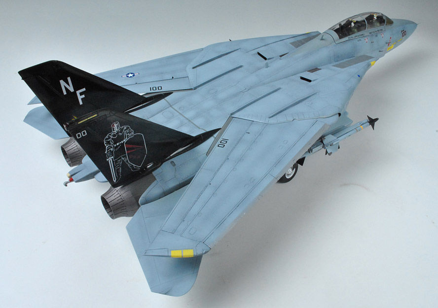 1/48 F-14A トムキャット VF-154 ブラックナイツ 司令機1998年 1/48 F-14A トムキャット VF-154 ブラックナイツ 司令機1998年