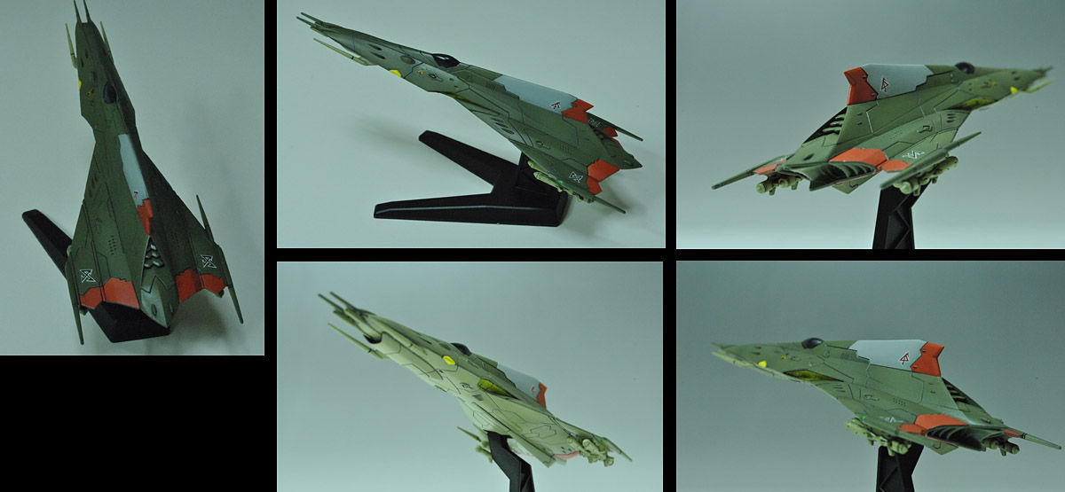 1/1000 ガイペロン級多層式航宙母艦 バルグレイ : 多摩工房