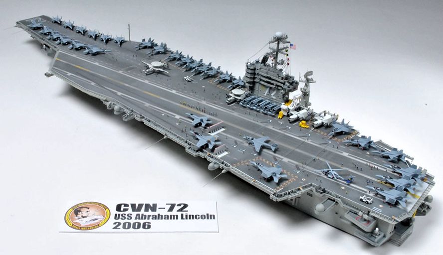 1943年 エイブラハム・リンカーン 10セット 米海軍 空母 CVN-72 エイブラハム・リンカーン プラモデル｜ホビーサーチ