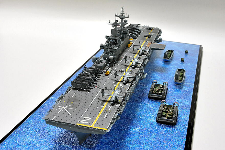 1/700 米海軍 ワスプ級強襲揚陸艦 エセックス LHD-2 : 多摩工房