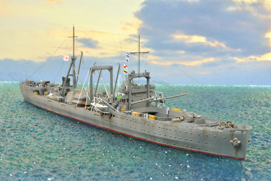 1/700 日本海軍 給兵艦 樫野 : 多摩工房