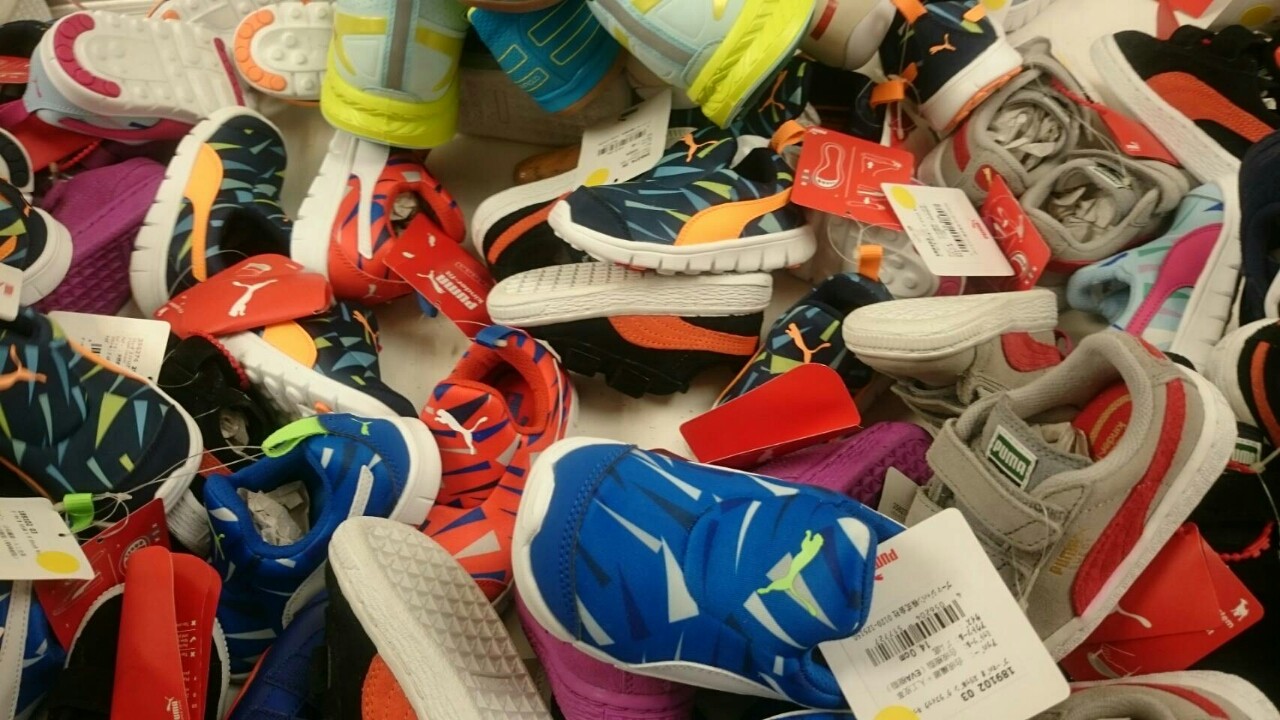 プーマのファミリーセール みきんち