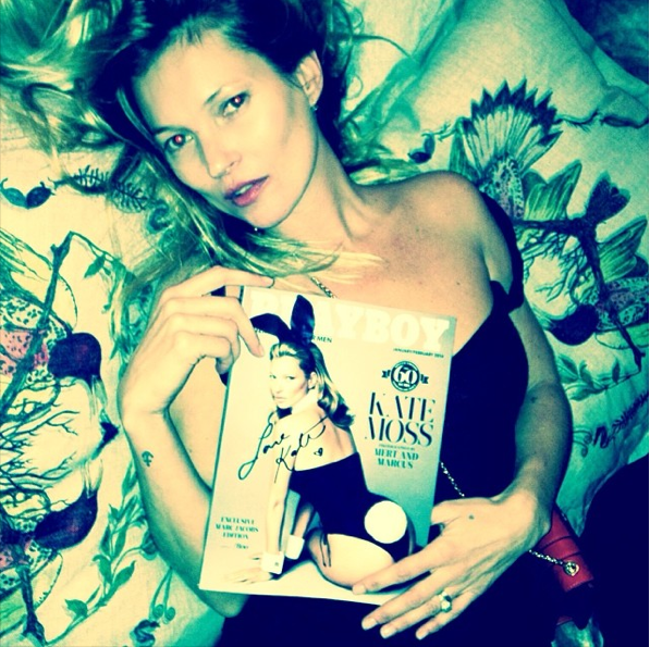 新品プレイボーイ  ケイト・モス  Playboy 2014 Kate　Moss Marc Jacobs - Kate Moss - PLAYBOYのグラフティアート