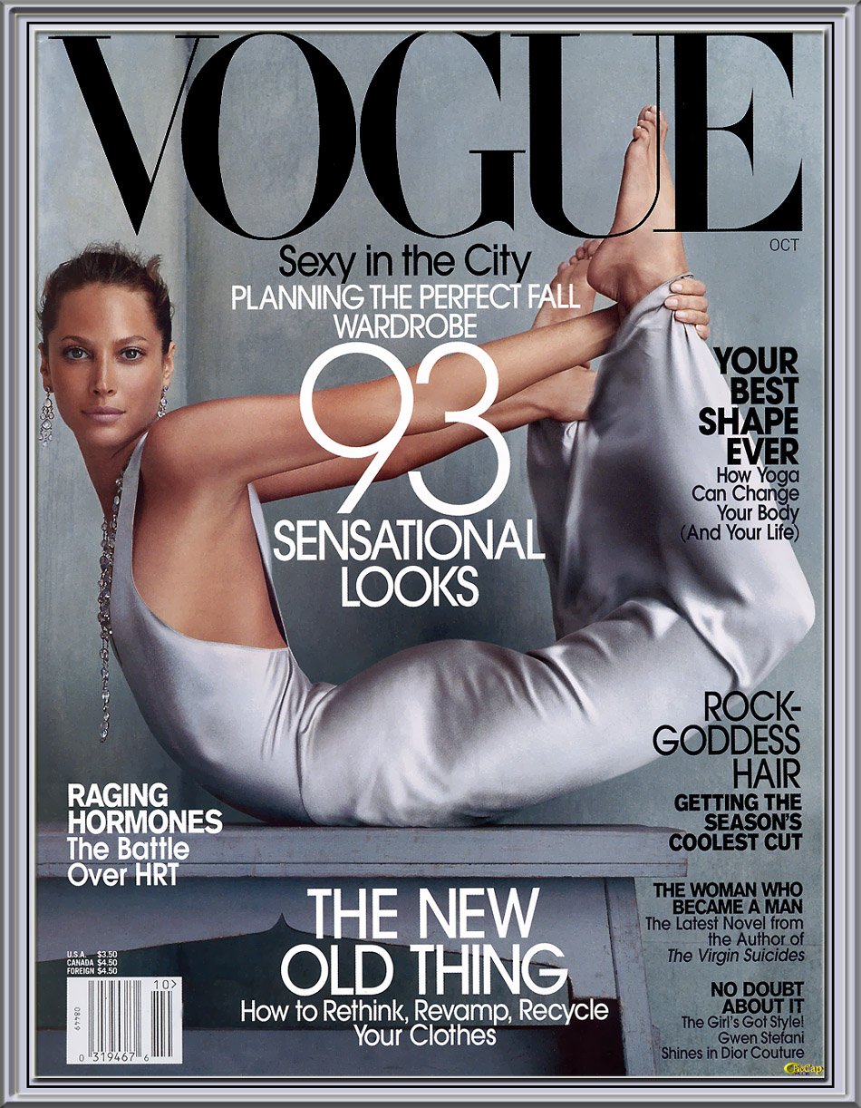 クリスティー ターリントン Christy Turlington 表紙連続で Supermodelgossip スーパーモデルゴシップ
