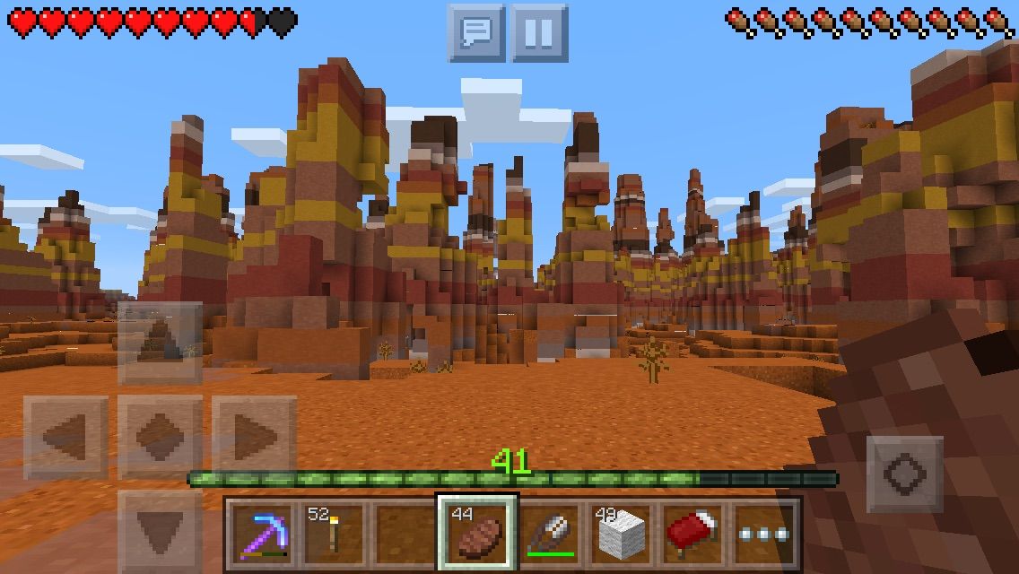 メサを散歩してみた トシヤのゆっくりマイクラpe メサを散歩してみた トシヤのゆっくりマイクラpe