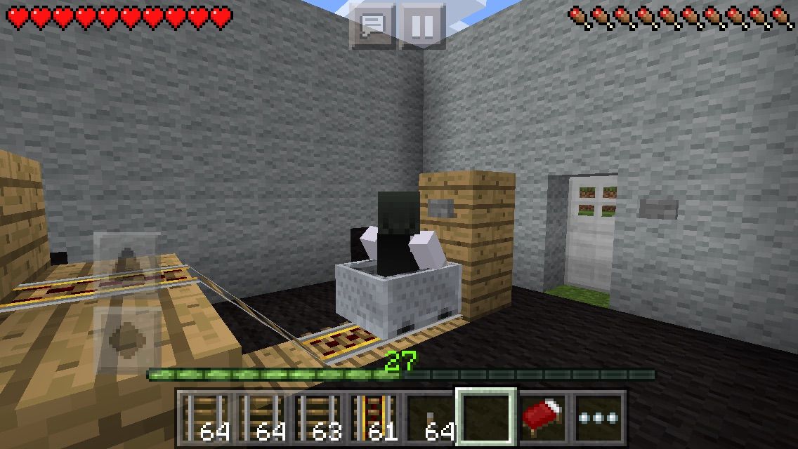 ひたすらレールを敷くだけの簡単な作業 トシヤのゆっくりマイクラpe ひたすらレールを敷くだけの簡単な作業 トシヤのゆっくりマイクラpe