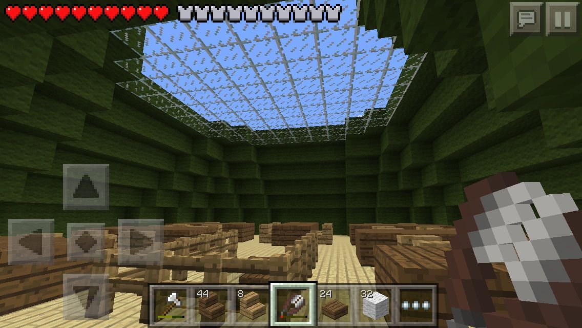 図書館完成 トシヤのゆっくりマイクラpe