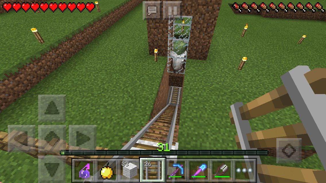 村人ゾンビの治療所を作る 前編 トシヤのゆっくりマイクラpe