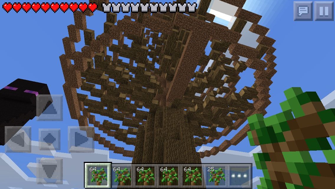 小木も集まれば巨大樹となる トシヤのゆっくりマイクラpe