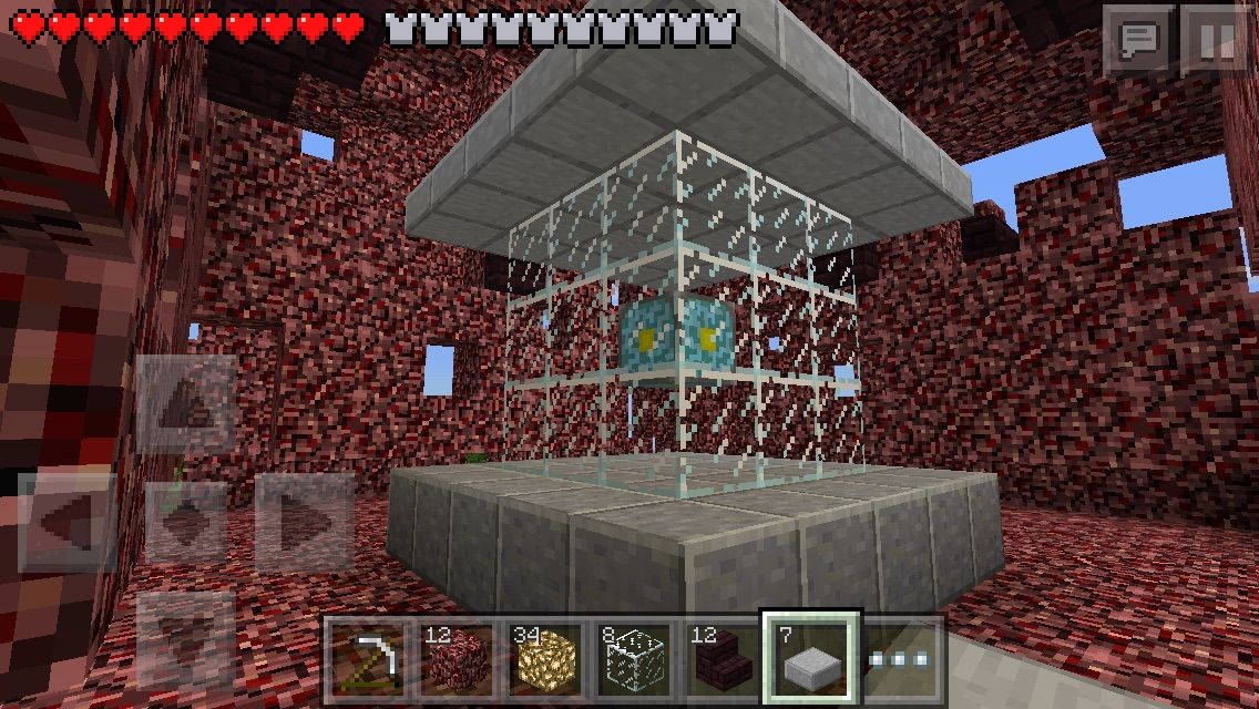 仮ネザー記念館を作る トシヤのゆっくりマイクラpe