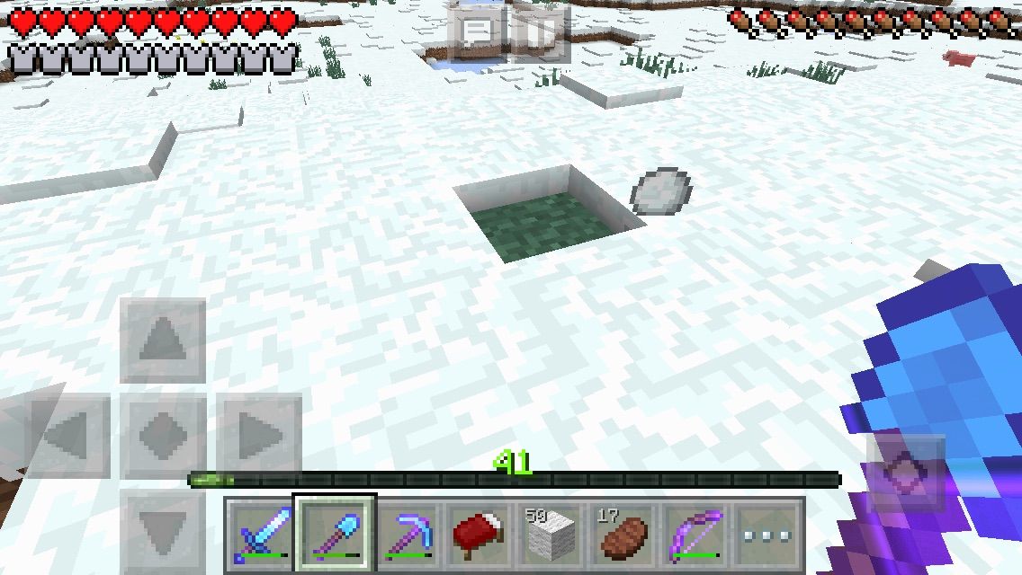 雪原を探す旅 トシヤのゆっくりマイクラpe