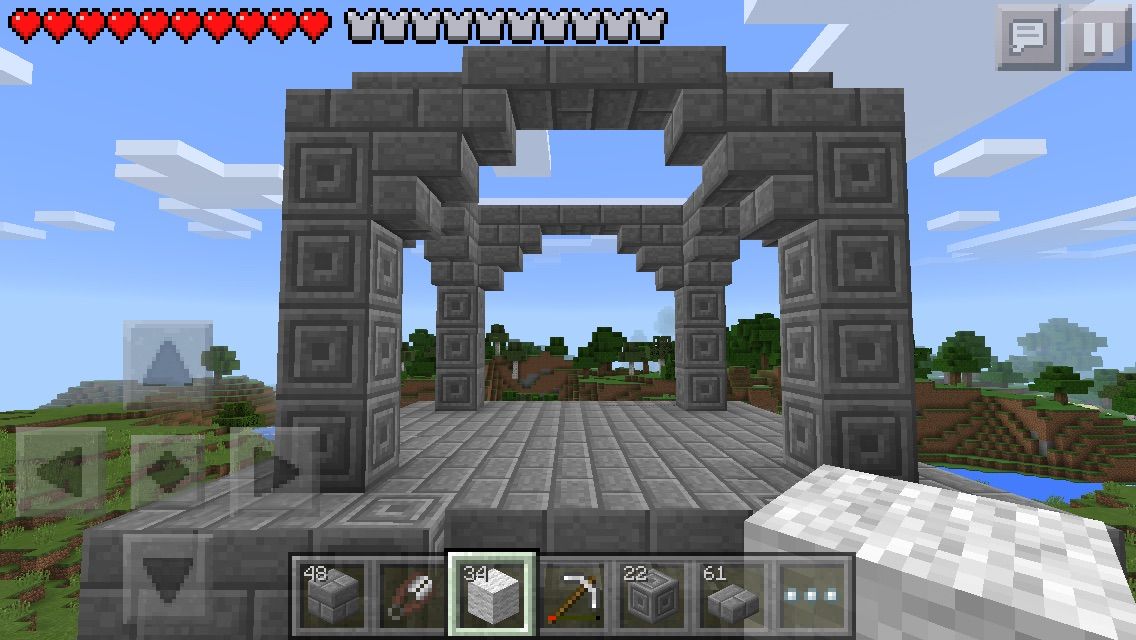 ネザーゲートの祭壇を作る 後編 トシヤのゆっくりマイクラpe