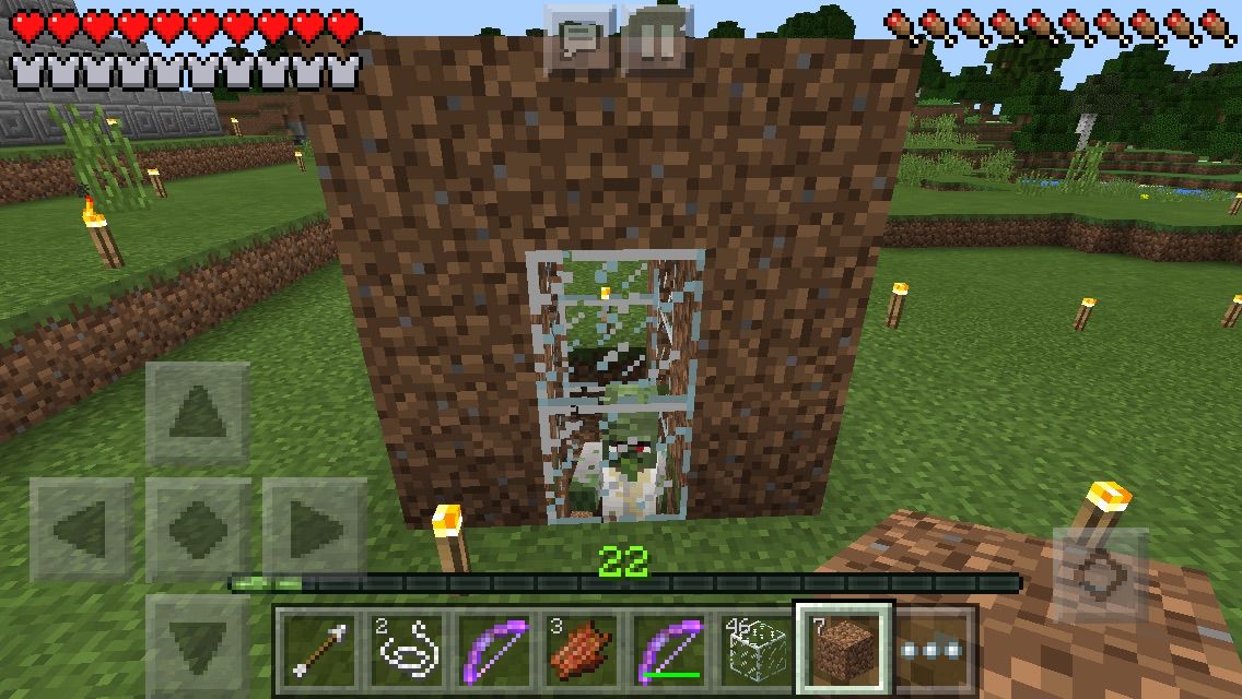 村人ゾンビを治療する トシヤのゆっくりマイクラpe